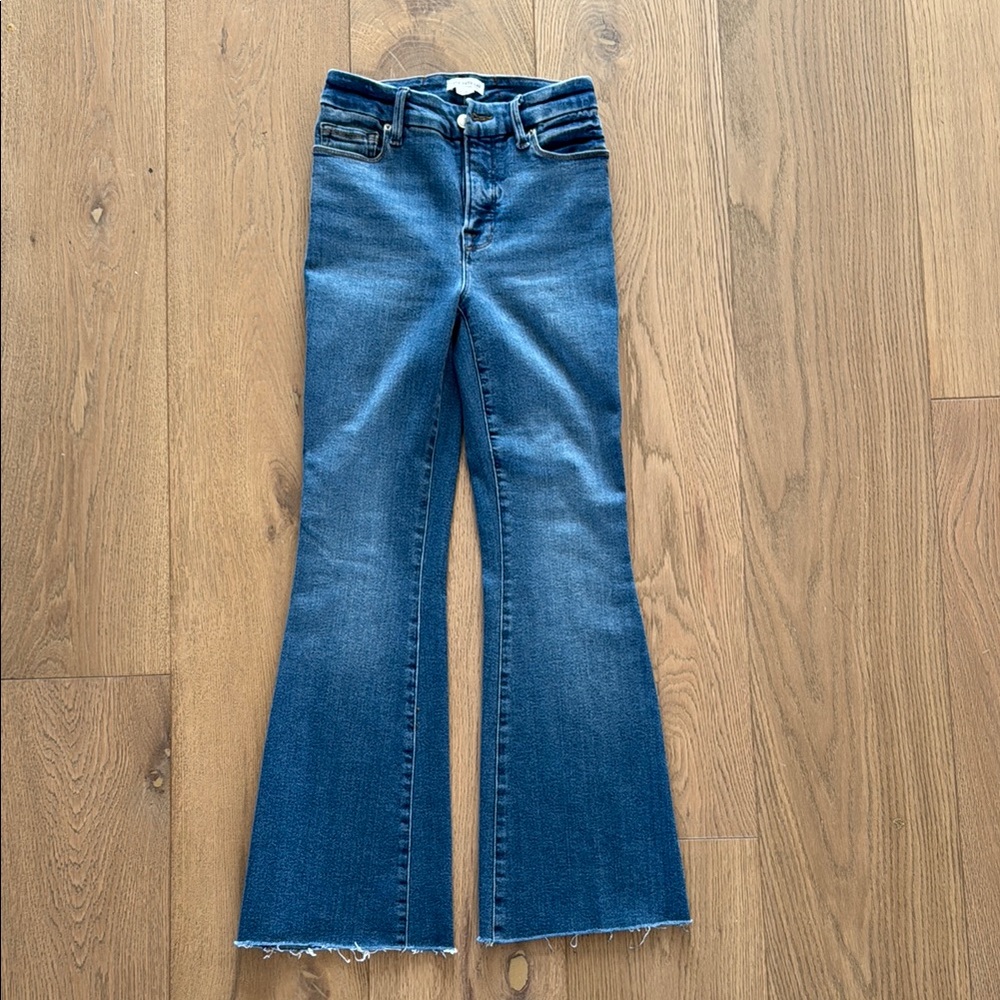 GOOD AMERICAN High Waisted Flare -SZ 25
